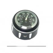 TERMOMETRO PRIME NEGRO PARA VASTAGÓ DE DIRECCIÓN HARLEY DAVIDSON