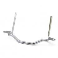 SOPORTE FAROS AUXILIARES CROMADO HARLEY DAVIDSON FAT BOY,HERITAGE 00-15