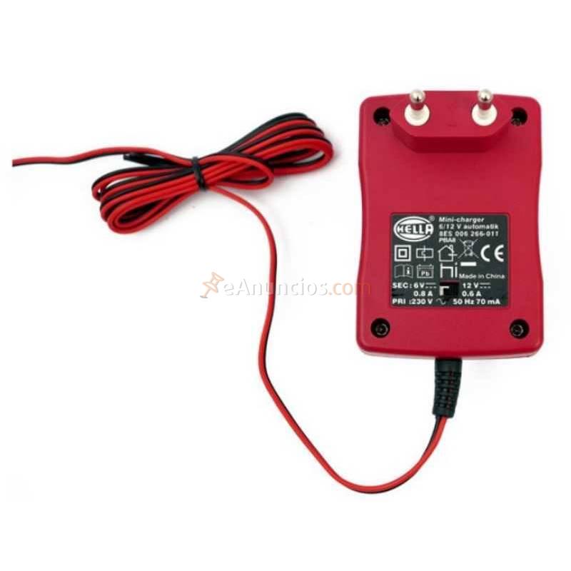 CARGADOR DE BATERIA HELLA 6V,12V