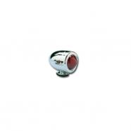 LUZ SEÑALIZACIÓN CROMADO BULLET ROJO MOMOFILAMENTO