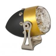 LUZ TRASERA RETRO LATÓN NEGROMATE LE Ds HOMOLOGADO