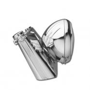 Faro rayado cromado 7 custom harley fl softail 86-04