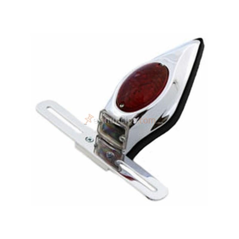 Piloto trasero led tear drop ii con portamatricula
