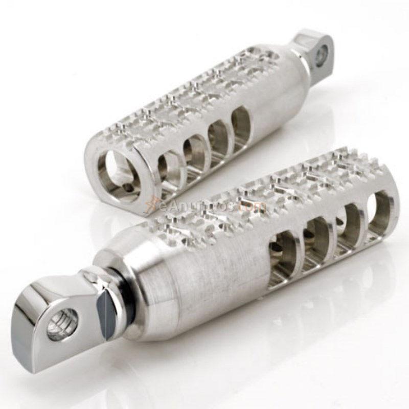 Estriberas muzzle brass balls aluminio harley davidson