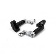 Soporte de plataformas traseras regulables harley davidson touring 93-15