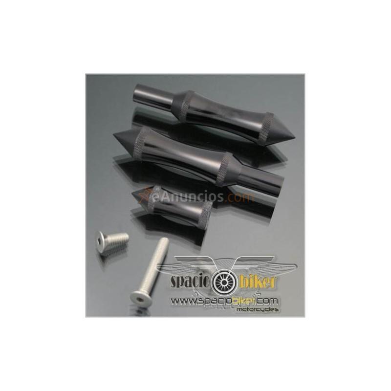 Estriberas anodized black (varios modelos)