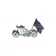 Pin motorcycle with rebel