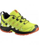 Salomon Xa Pro 3D J  lime punchblackscarlet ibis 