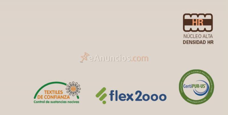 Colchón NIZA viscoelástico 135 x 190 cm.