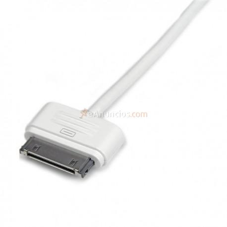 StarTech.com - Cable Cargador 1m Conector Dock Connector 30 Pines de Apple a USB 2.0 iPod, iPhone y iPad USB A