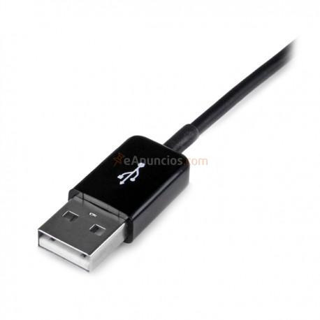 StarTech.com - Cable Adaptador 3m Conector Dock USB para Samsung Galaxy Tab - Negro - USB A Macho