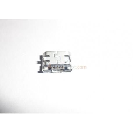 Phoenix Technologies - USBDCPHROCKXL recambio del teléfono móvil Conector de datosalimentación Negro, Metálico