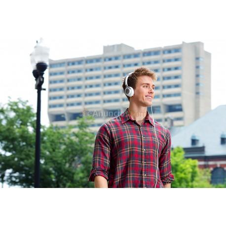 Motorola - Pulse 2 auriculares para móvil Binaural Diadema Blanco