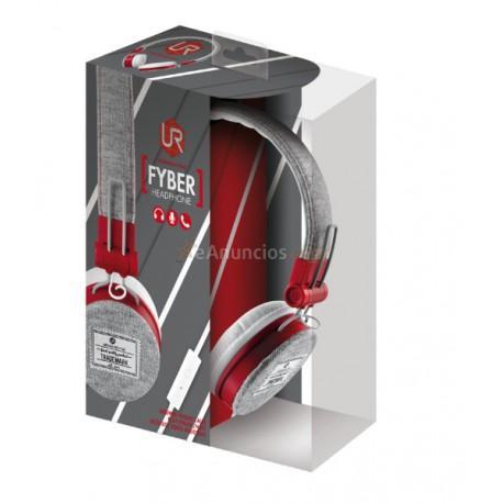 Trust - Fyber auriculares para móvil Binaural Diadema Gris, Rojo - 22308009