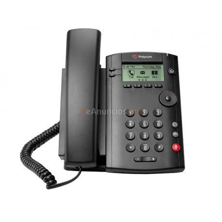 Polycom - VVX 101 teléfono IP Negro Terminal con conexión por cable LCD 1 líneas