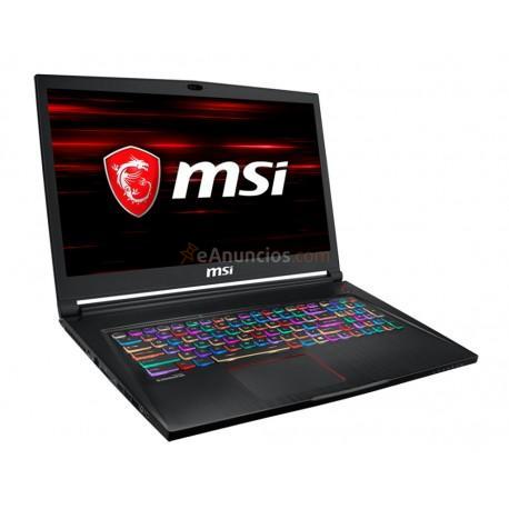 MSI - Gaming GS73 8RE-007XES Stealth Negro Portátil 43,9 cm (17.3) 1920 x 1080 Pixeles 8 generación de procesador