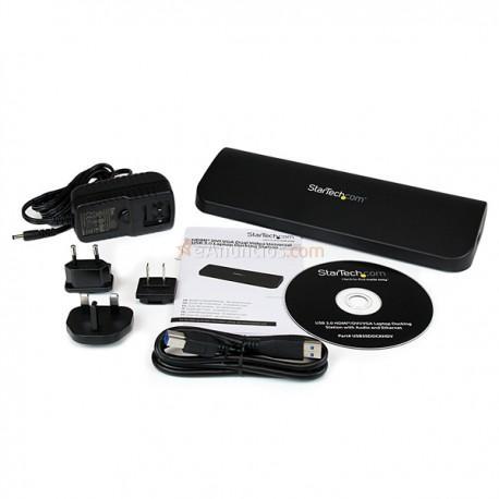 StarTech.com - Docking Station USB 3.0 para Dos Monitores con HDMI y DVIVGA