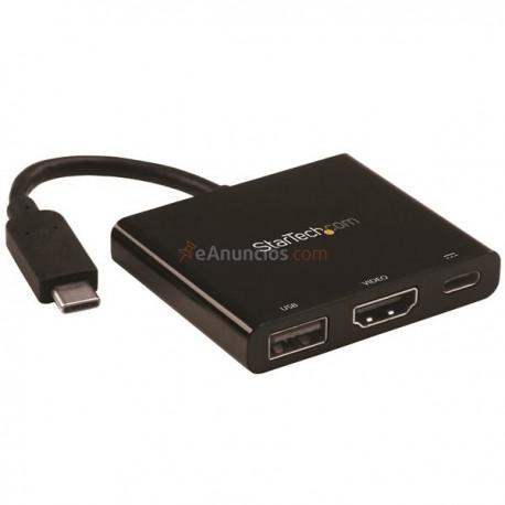 StarTech.com - Adaptador Multipuertos USB-C con HDMI - Puerto USB 3.0 - PD de 60W