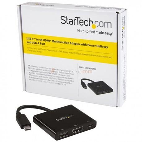StarTech.com - Adaptador Multipuertos USB-C con HDMI - Puerto USB 3.0 - PD de 60W
