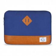 e-Vitta - Sleeve Heritage maletines para portátil 35,6 cm (14) Funda Azul, Marrón