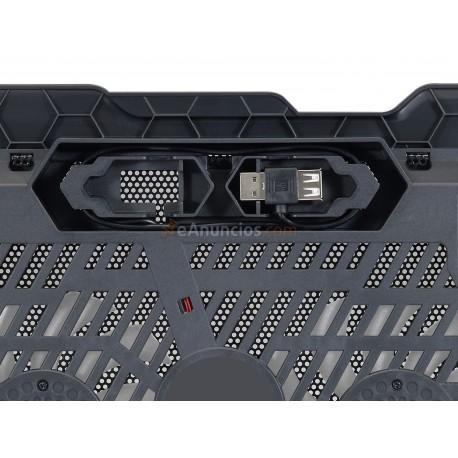 Conceptronic - THANA01B almohadilla fría 39,6 cm (15.6) Negro