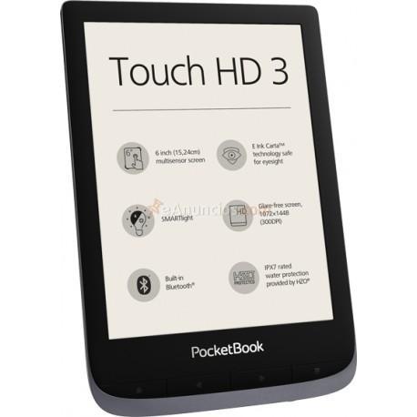 Pocketbook - Touch HD 3 lectore de e-book Pantalla táctil 16 GB Wifi Negro, Gris