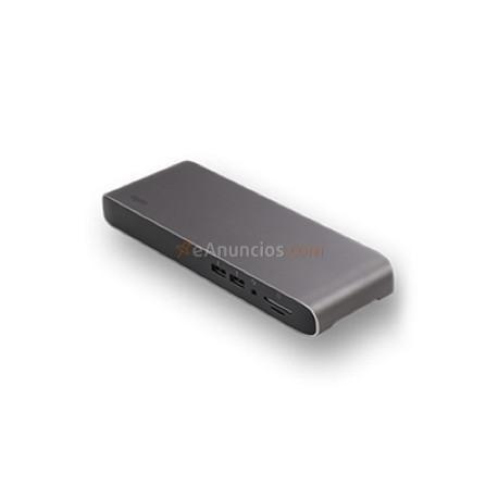 Elgato - 10DAC8501 hub de interfaz Thunderbolt 3 40000 Mbits Negro, Gris