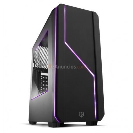 NOX - NXHUMMERMCB carcasa de ordenador Midi-Tower Negro