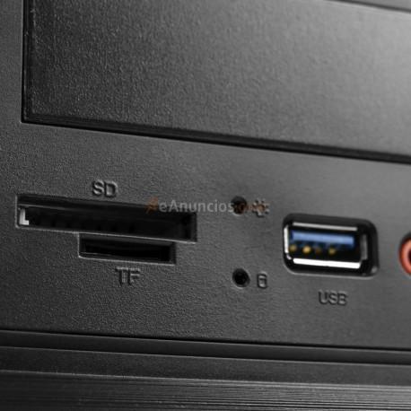 Tacens - NOVUM Mini-Tower Negro carcasa de ordenador