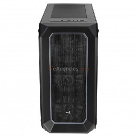 Aerocool - P7-C0 Pro carcasa de ordenador Midi-Tower Negro, Translúcido