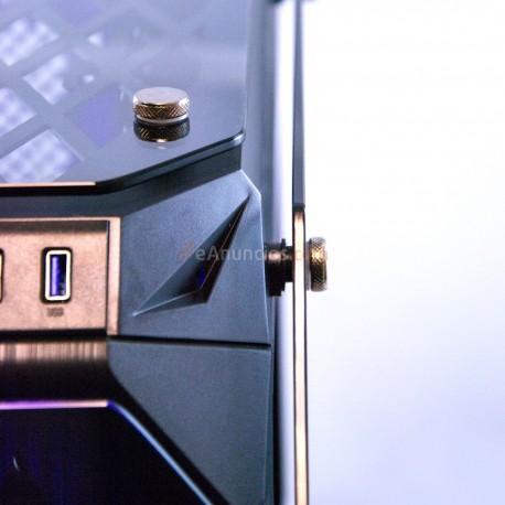 TALIUS - caja Atx gaming Kraken tornado RGB cristal templado USB 3.0