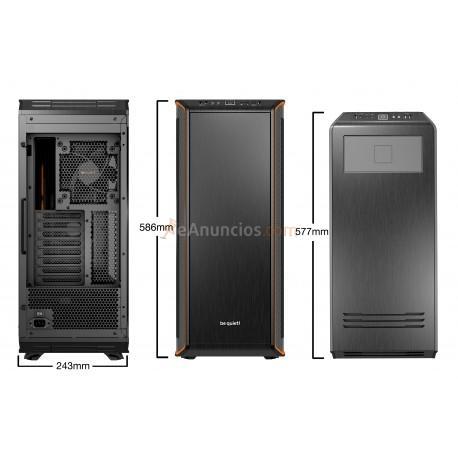 be quiet - Dark Base Pro 900 rev. 2 Full-Tower Negro, Naranja