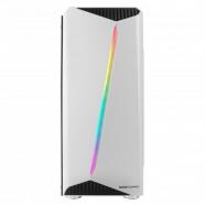 Mars Gaming - MCXW carcasa de ordenador Torre Negro, Blanco