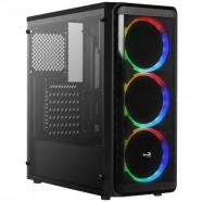 Aerocool - SI-5200 RGB Midi-Tower Negro