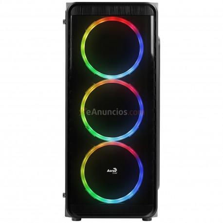 Aerocool - SI-5200 RGB Midi-Tower Negro