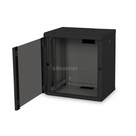 Digitus - DN-19 12-U-SW armario rack 12U Bastidor de pared Negro