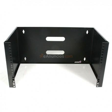 StarTech.com - Soporte Montaje en Pared de 6U 12in Profundidad Rack Horizontal para Patch Panel Parcheo
