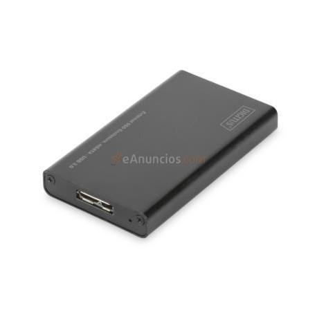 ASSMANN Electronic - DA-71112 caja para disco duro externo SSD enclosure Negro