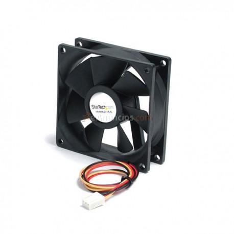 StarTech.com - Ventilador de Repuesto para Disipador de Procesador o Caja Chasis PC - 80mmx25mm - TX3