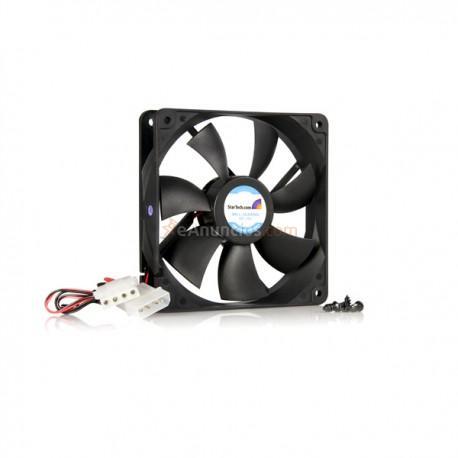 StarTech.com - Ventilador Fan para Chasis Caja de Ordenador PC Torre - 120x25mm - Conector LP4