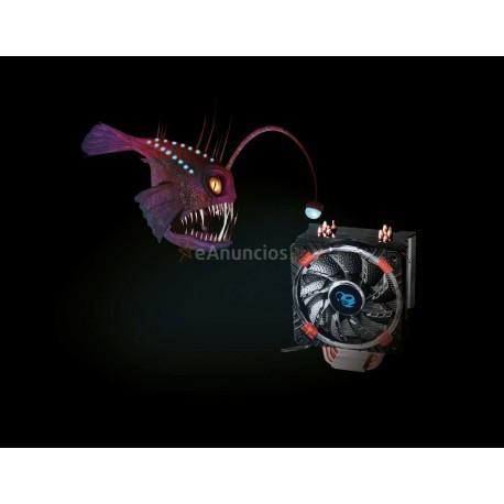 CoolBox - DF-COU120A-LR Procesador Radiador ventilador de PC