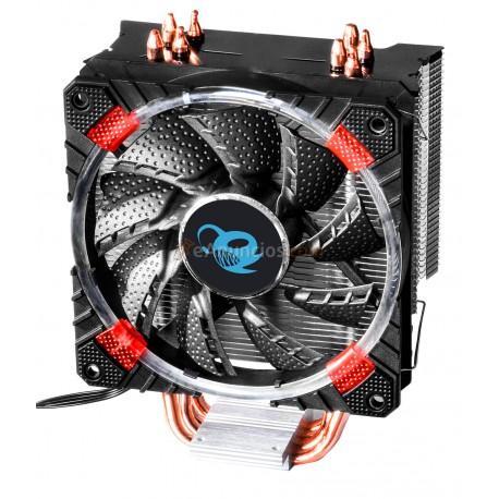 CoolBox - DF-COU120A-LR Procesador Radiador ventilador de PC