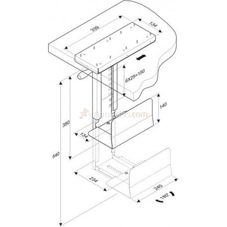 Newstar - Soporte de PC para escritorio - 11147972