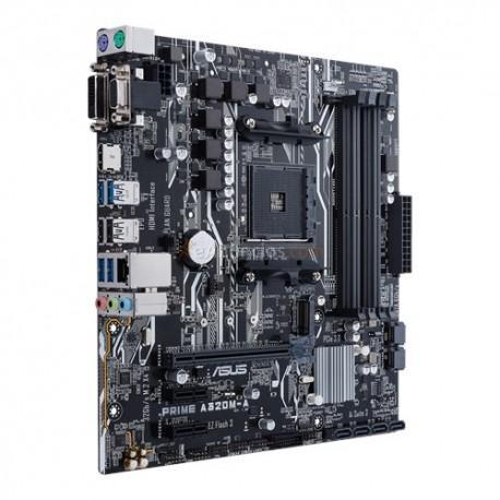 ASUS - PRIME A320M-A Zócalo AM4 AMD A320 micro ATX
