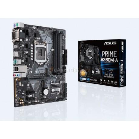 ASUS - PRIME B360M-A LGA 1151 (Zócalo H4) Intel B360 micro ATX