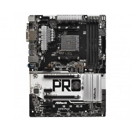 Asrock - X370 Pro4 placa base Zócalo AM4 ATX AMD X370
