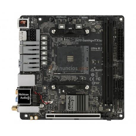 Asrock - Fatal1ty X470 Gaming-ITXac placa base Zócalo AM4 Micro ATX AMD Promontory X470