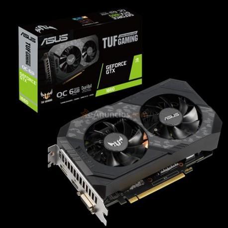 ASUS - TUF-GTX1660-O6G-GAMING GeForce GTX 1660 6 GB GDDR5