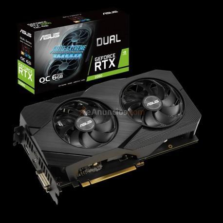 ASUS - Dual -RTX2060-O6G-EVO GeForce RTX 2060 6 GB GDDR6