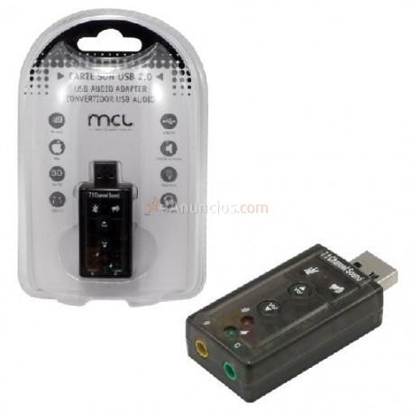 MCL - USB2-257 tarjeta de audio 7.1 canales USB